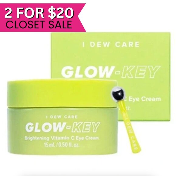 I Dew Care Glow Key Brightening Eye Cream Vitamin C Hyaluronic Acid Anti Aging - Picture 1 of 10
